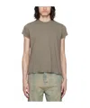 Rick Owens Drkshdw Gray Porterville Level T-shirt In Gray