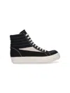Rick Owens Drkshdw Drkshdw By Rick Owens High-top Sneakers With Calf Leather Accents
