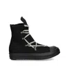 Rick Owens Drkshdw Hexa High-top Canvas Sneakers