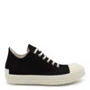 Rick Owens Drkshdw Porterville Lacing Low-cut Casual Shoes In Black