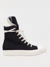 Rick Owens Drkshdw Drkshdw By Rick Owens Hollywood High Top Sneakers Black And Milk In Black