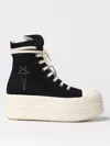 Rick Owens Drkshdw Black Porterville Double Bumper Sneaks Sneakers In Schwarz