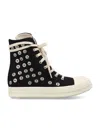 RICK OWENS DRKSHDW RICK OWENS DRKSHDW SNEAKS ALL-OVER BUTTON WOMAN