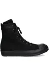 Rick Owens Drkshdw Sneaks Side-zip Sneakers In Black