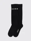 Rick Owens Drkshdw Socks  Woman Color Black In Black