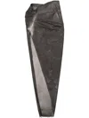 Rick Owens Drkshdw Soft Edfu Skirt In Grey