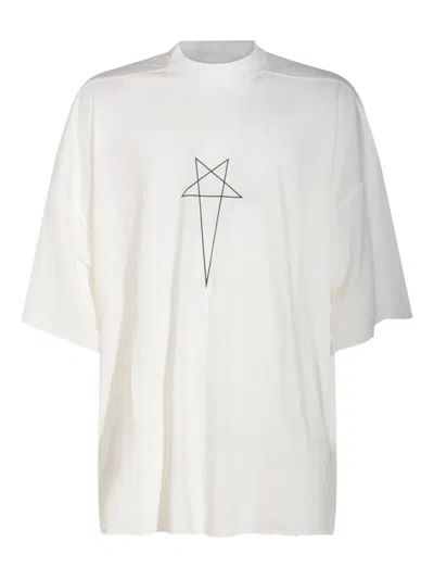 RICK OWENS DRKSHDW STAR-PRINT T-SHIRT