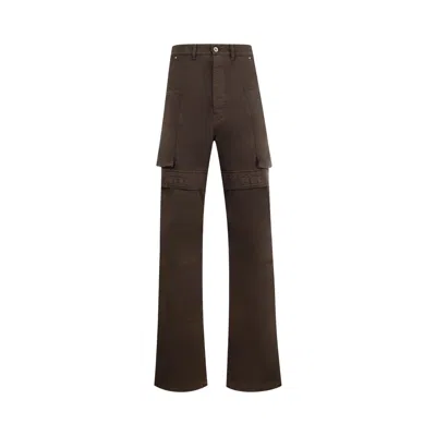 Pre-owned Rick Owens Drkshdw Stefan Cargo Pant 'dark Dust' | Brown | Men's Size 32