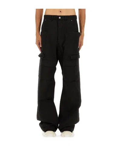 RICK OWENS DRKSHDW RICK OWENS DRKSHDW STEFAN WIDE LEG CARGO PANTS