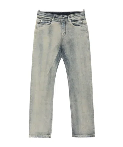 Rick Owens Drkshdw Jeans With Belt Loops In Blue