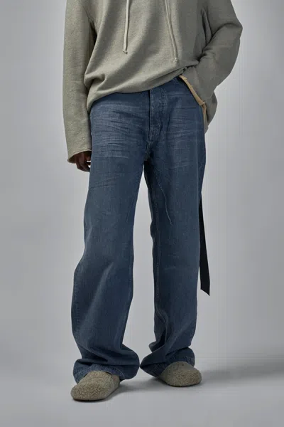 Rick Owens Drkshdw Straight Jeans In Blue