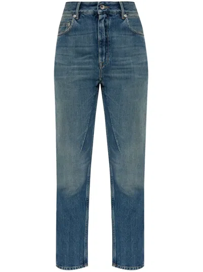Rick Owens Drkshdw Straight-leg Jeans In Blue