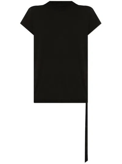Rick Owens Drkshdw Strap-detail T-shirt In Black