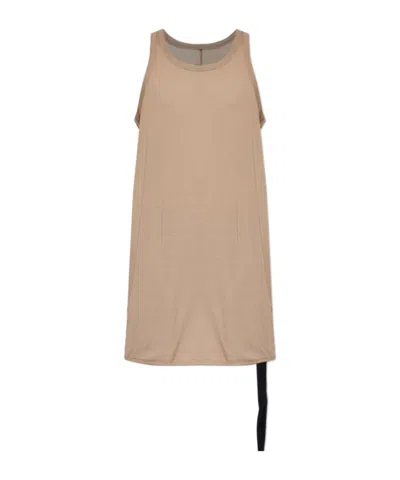 Rick Owens Drkshdw Racerback Tank Top In Brown