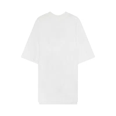 Pre-owned Rick Owens Drkshdw Subhuman Jumbo Short-sleeve Tee 'white' | Men's Size M
