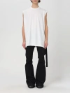 Rick Owens Drkshdw Off-white Tarp T-shirt In Milk