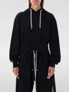 Rick Owens Drkshdw Tatlin Hoodie In Schwarz