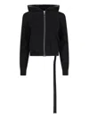 Rick Owens Drkshdw Drkshdw By Rick Owens Woman Sweatshirt Black Size M Cotton In Black