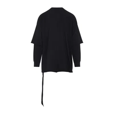 Rick Owens Drkshdw Tommy Hustler Pullover Sweatshirt In Black