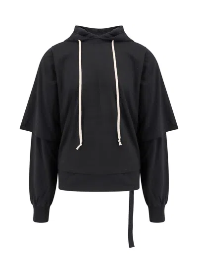 Rick Owens Drkshdw Sweatshirt In Black