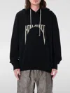 Rick Owens Drkshdw Drkshdw By Rick Owens Oversized Hoodie Black And Milk In Schwarz