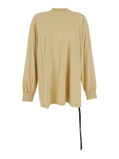 Rick Owens Drkshdw T-shirt In Beige