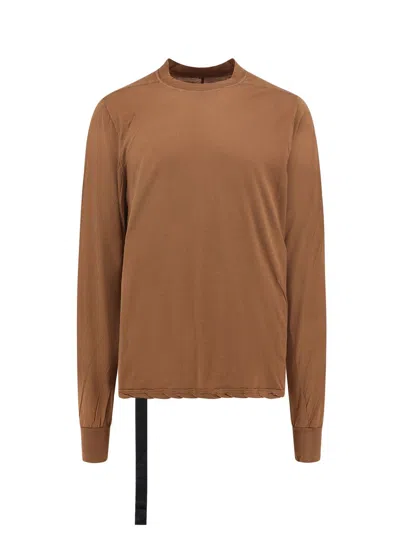 Rick Owens Drkshdw T-shirt In Brown