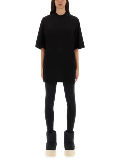 Rick Owens Drkshdw T-shirt "jumbo Ss T" In Black