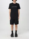 Rick Owens Drkshdw Level T-shirt With Asymmetric Hem And Graphic Print In Black