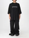 Rick Owens Drkshdw Short Sleeve T-shirt In Black