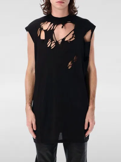 RICK OWENS DRKSHDW T-SHIRT RICK OWENS DRKSHDW MEN COLOR BLACK,G60797002