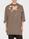 Rick Owens Drkshdw T-shirt  Men Color Brown
