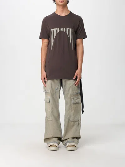 Rick Owens Drkshdw T-shirt  Men Color Brown