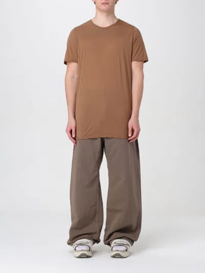 Rick Owens Drkshdw T-shirt  Men Color Brown In Brown