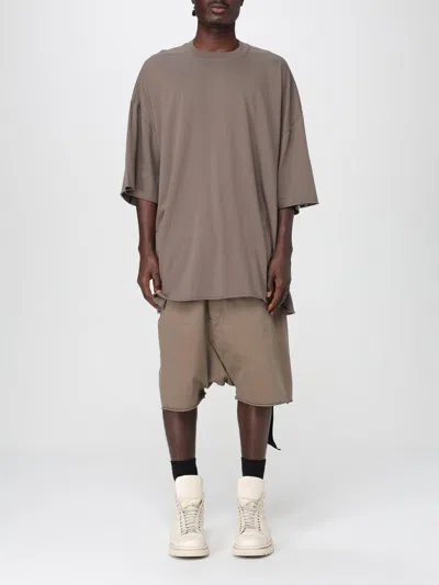 Rick Owens Drkshdw T-shirt  Men Color Grey In Brown