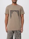 Rick Owens Drkshdw T-shirt  Men Color Pearl In Brown