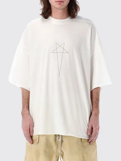 RICK OWENS DRKSHDW T-SHIRT RICK OWENS DRKSHDW MEN COLOR WHITE,G72196001
