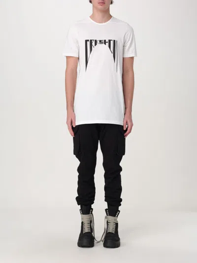 Rick Owens Drkshdw T-shirt  Men Color White In Weiss