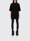 Rick Owens Drkshdw T-shirt  Woman Color Black In Black