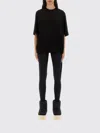 Rick Owens Drkshdw Jumbo Ss Cotton T-shirt In Black