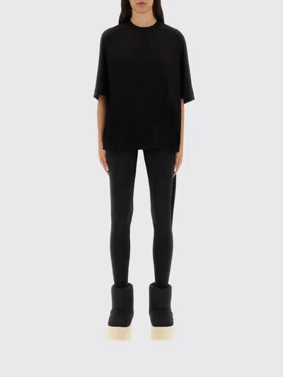RICK OWENS DRKSHDW T-SHIRT RICK OWENS DRKSHDW WOMAN COLOR BLACK,H34744002
