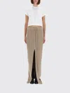 Rick Owens Drkshdw "cropped Small" T-shirt In Brown