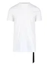 Rick Owens Drkshdw T-shirt With Lace In White