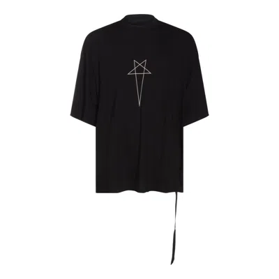 Rick Owens Drkshdw T-shirts And Polos In Black