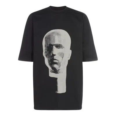 Rick Owens Drkshdw T-shirts And Polos In Black