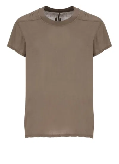 RICK OWENS DRKSHDW RICK OWENS DRKSHDW T-SHIRTS AND POLOS BROWN