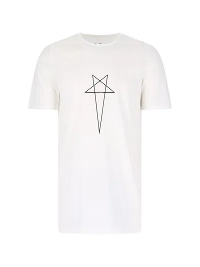 Rick Owens Drkshdw T-shirts And Polos In White