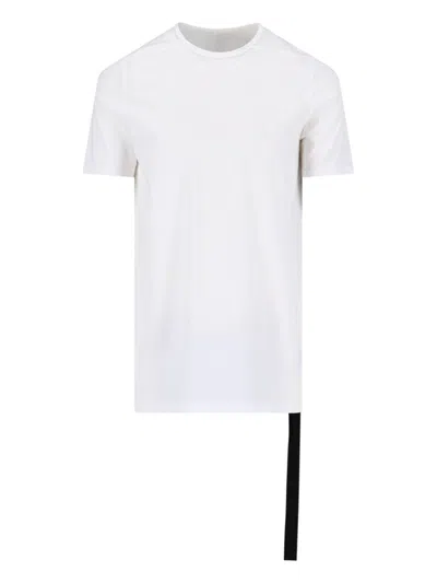 Rick Owens Drkshdw Level T Organic-cotton T-shirt In White