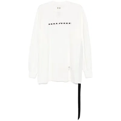 Rick Owens Drkshdw T-shirts In White