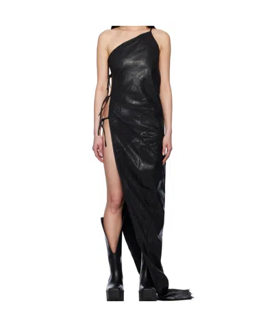 Rick Owens Drkshdw Taco Dress In Blue